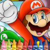mario coloring